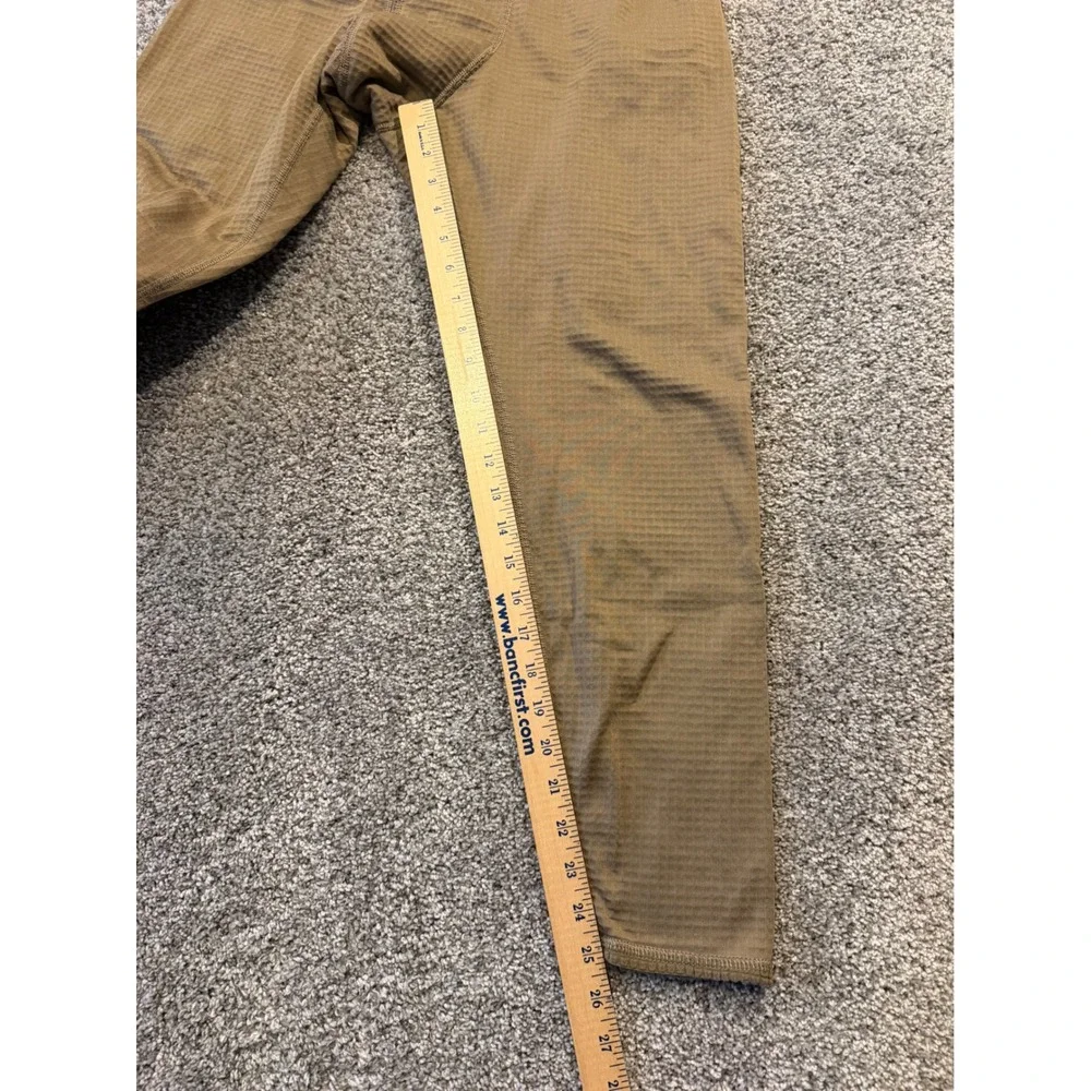 Peckham Drawers Mens Small Short Brown Gen‎ III Mid Weight Fleece Thermal Pants